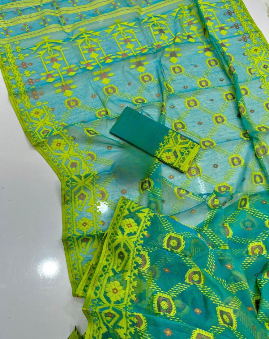 Authentic BD Dhakai Jamdani Reshma Saree 