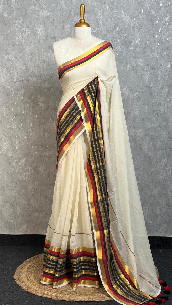 Handloom Pure Mul Cotton