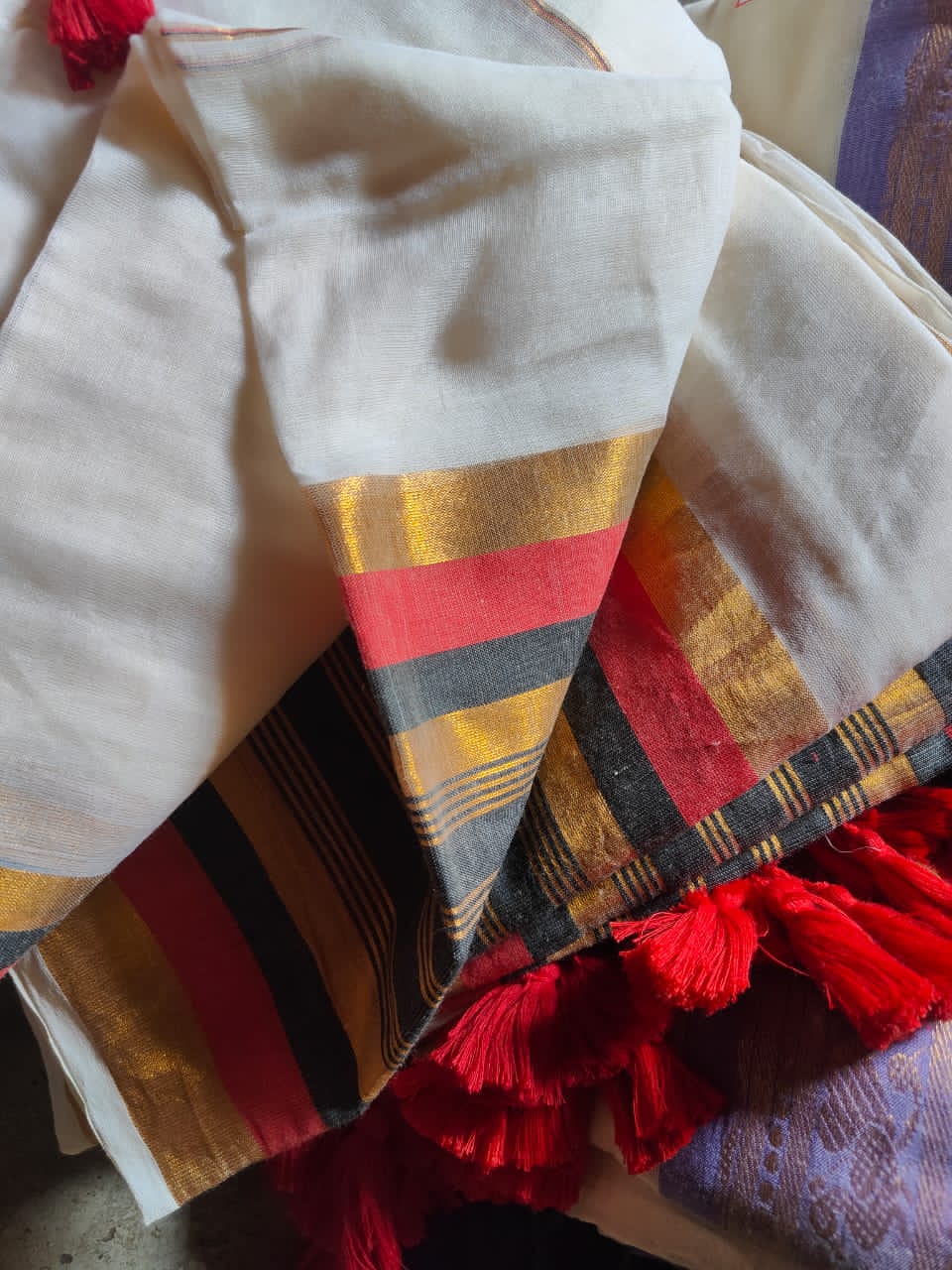 Handloom Pure Mul Cotton