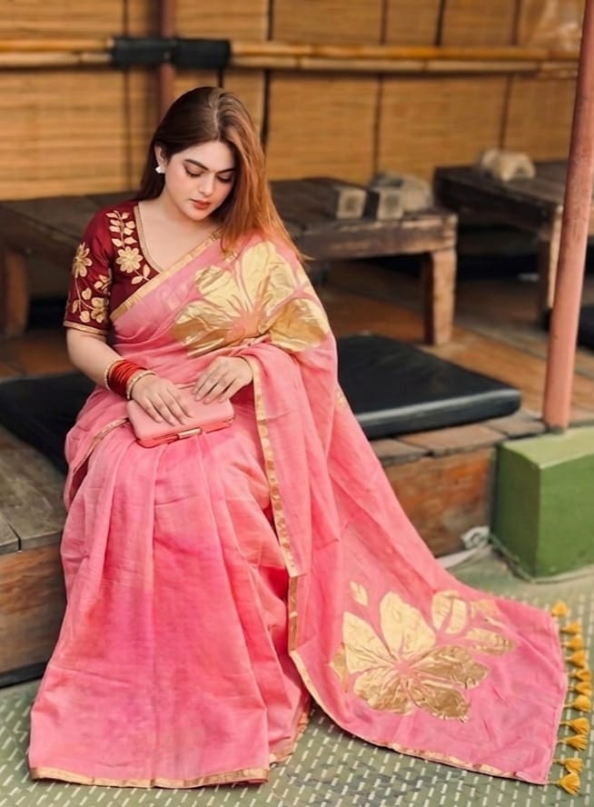 Mul Cotton Saree