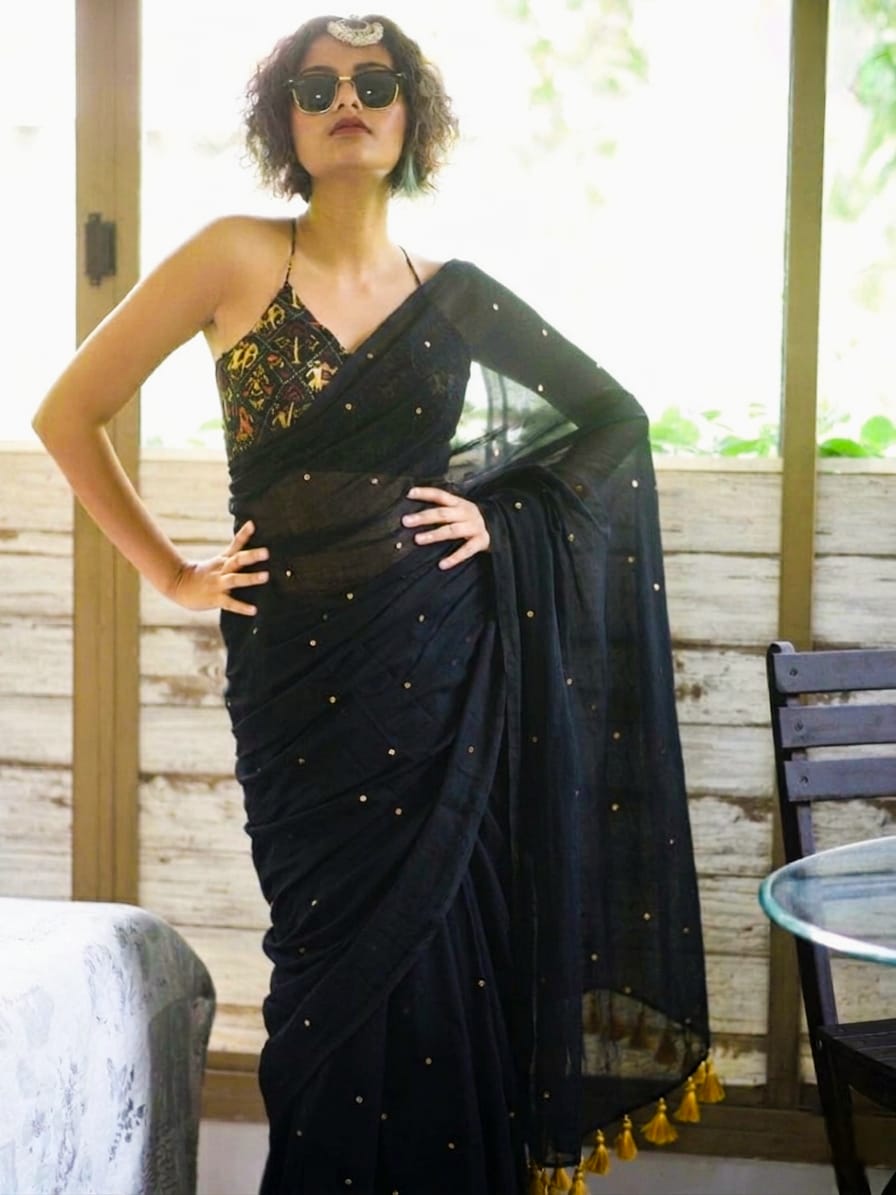 Pure Mul Cotton Saree